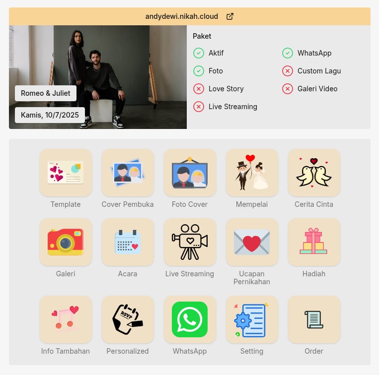 Dashboard Belum Dibayar